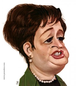 Elena Kagan caricature